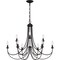 Quoizel Mirren Chandelier 9 Lights Imperial Bronze MRN5030IB - alternate 4